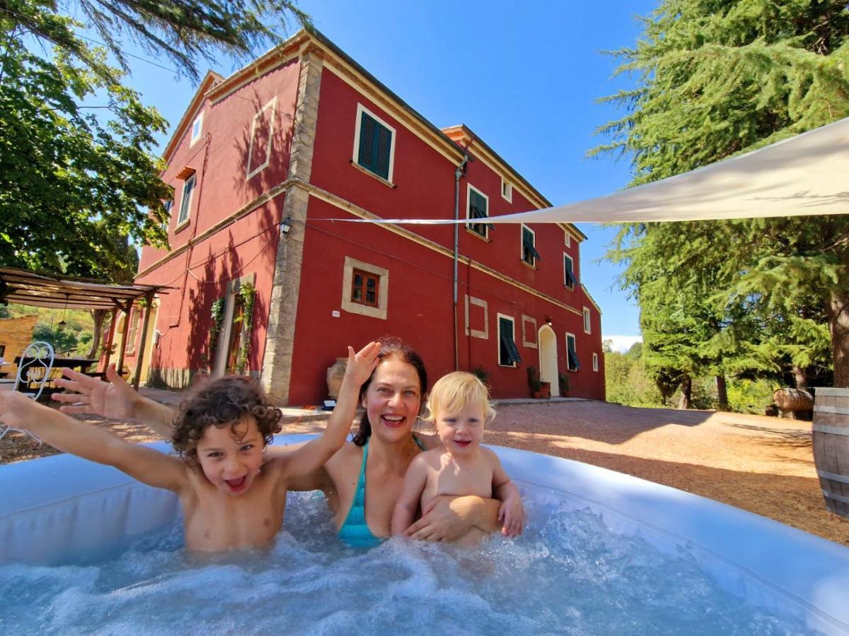 Piccola Casa Toscana Con Giardino Con Vista Mozzafiato Podere Cordicella Exteriér fotografie